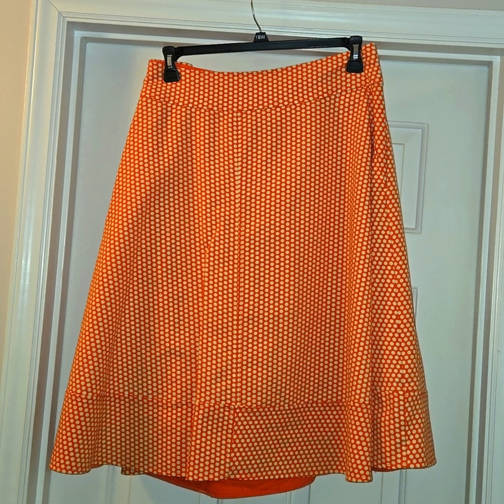 Polka dot skirt